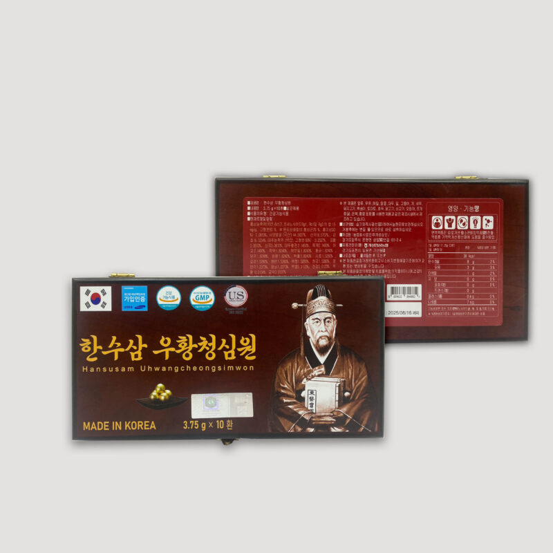Thực phẩm bảo vệ sức khỏe HANSUSAM UHWANGCHEONGSIMWON